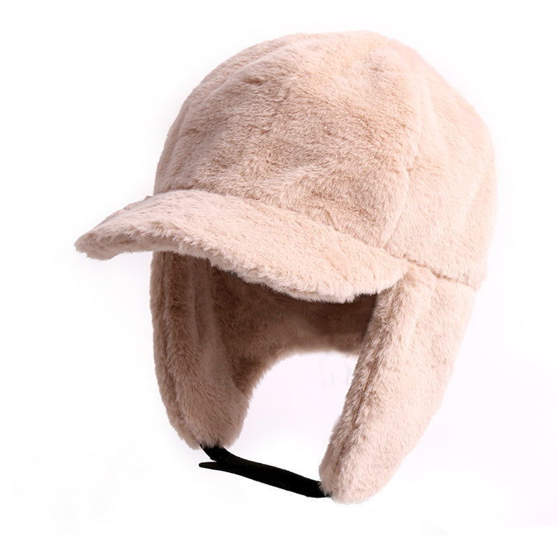 All-match Casual Plush Warm Cap