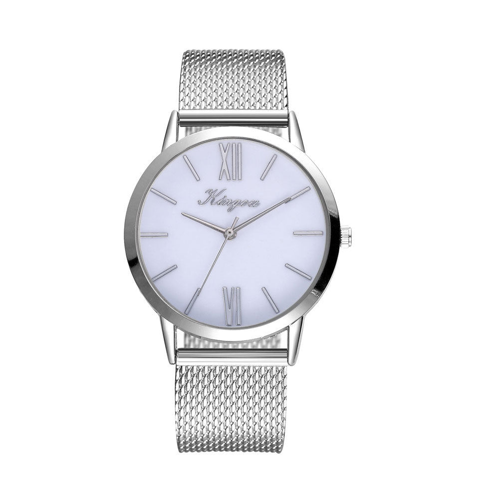 Fashion Simple Mesh Strap Quartz Watch