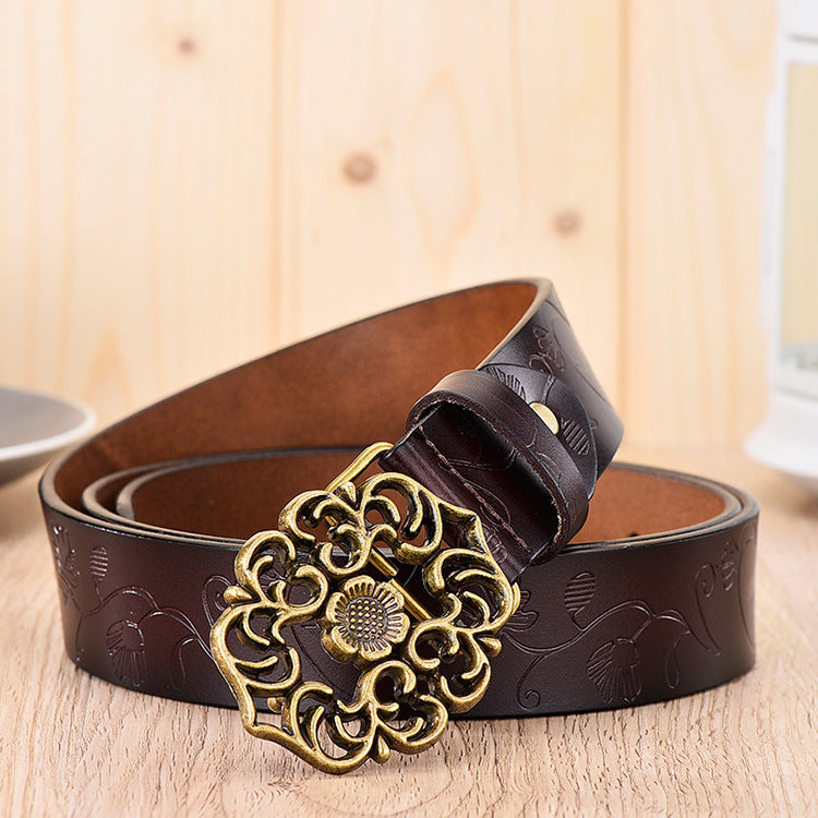 Women's Wide Style Fashion Belt