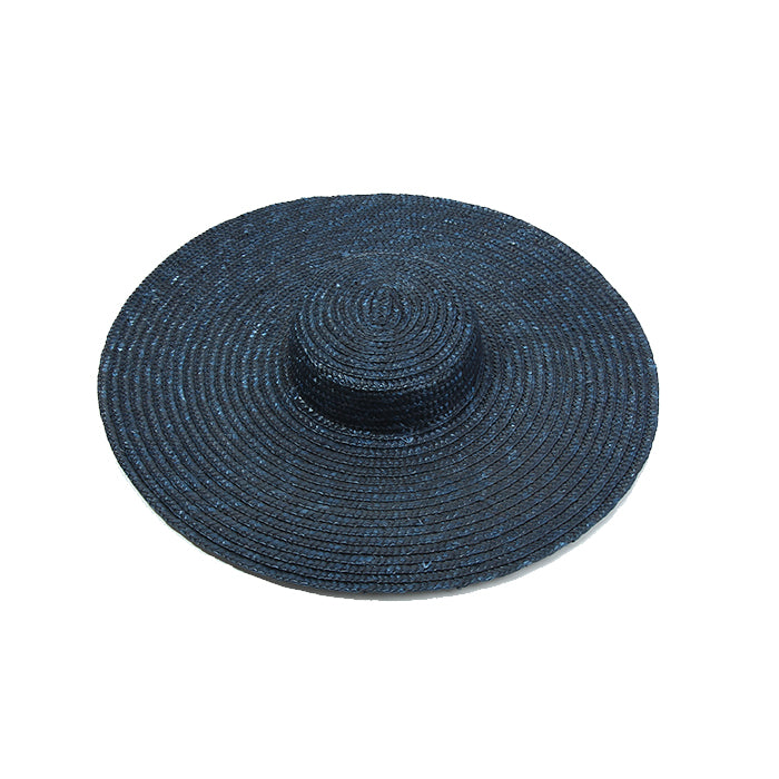 Flat Top Big Brim Streamer Straw Hat