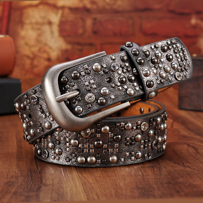 New Style Rivet Women's Retro Belt