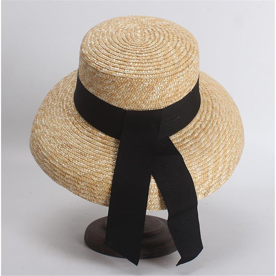 Straw Bell-shaped Elegant Retro Hat