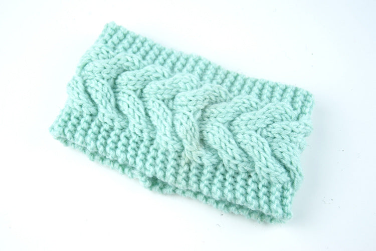 Twist Knitted Wool Headband