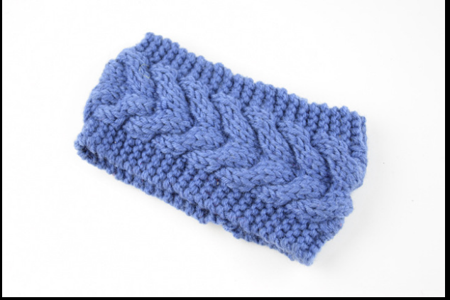 Twist Knitted Wool Headband